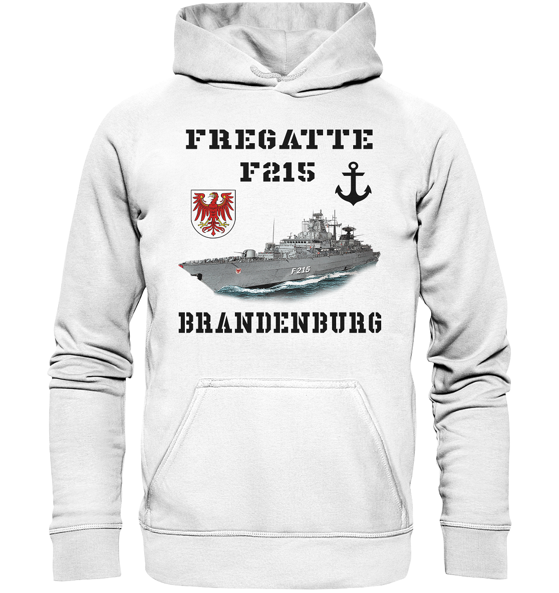F215 Fregatte BRANDENBURG - Basic Unisex Hoodie
