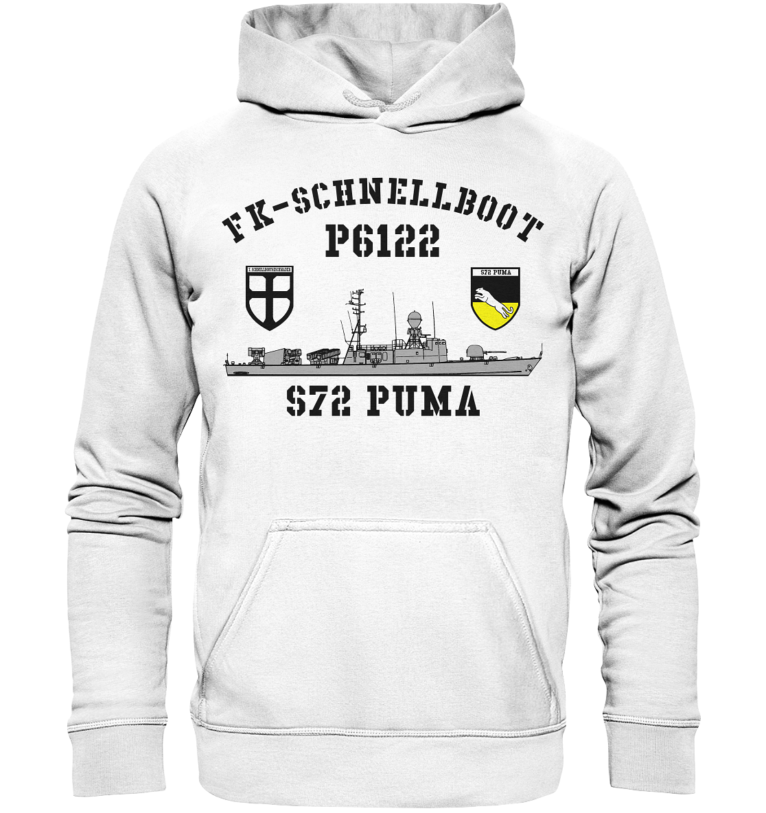 P6122 S72 P.U.M.A. 7.SG - Basic Unisex Hoodie