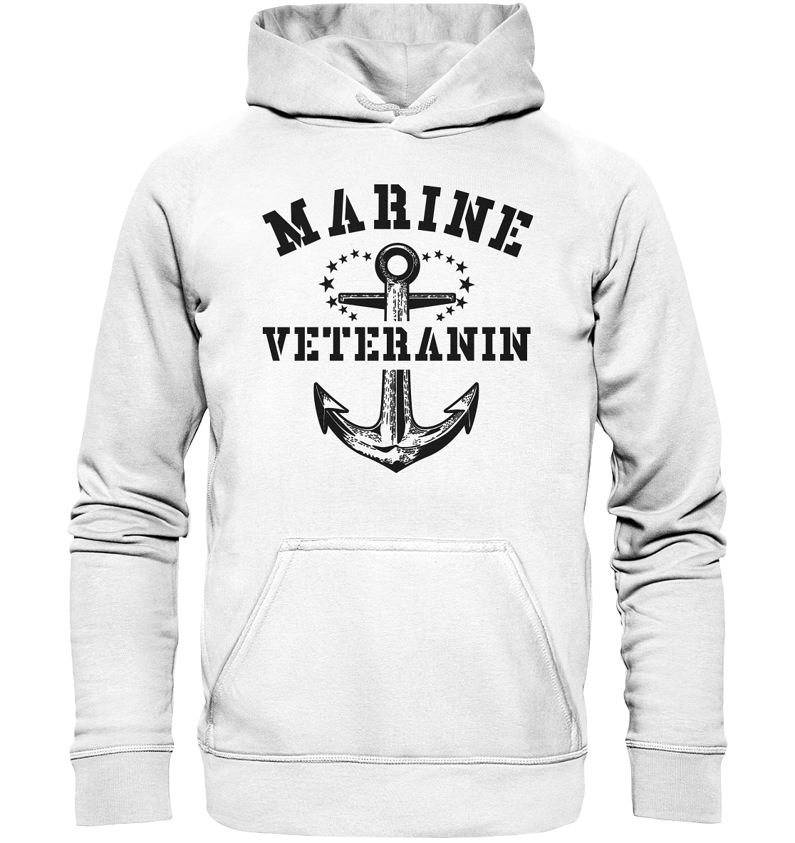 Marine Veteranin - Basic Unisex Hoodie