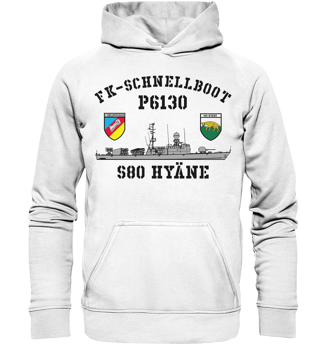 P6130 S80 Hyäne 2.SG - Basic Unisex Hoodie