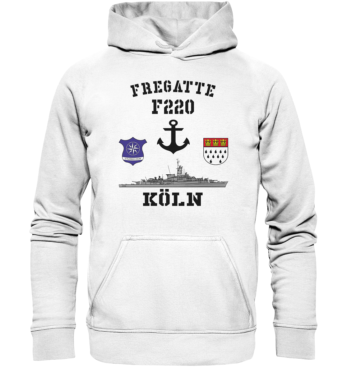 Fregatte F220 KÖLN Anker - Basic Unisex Hoodie