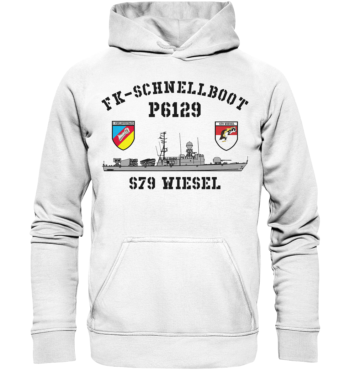P6129 S79 WIESEL 2.SG - Basic Unisex Hoodie