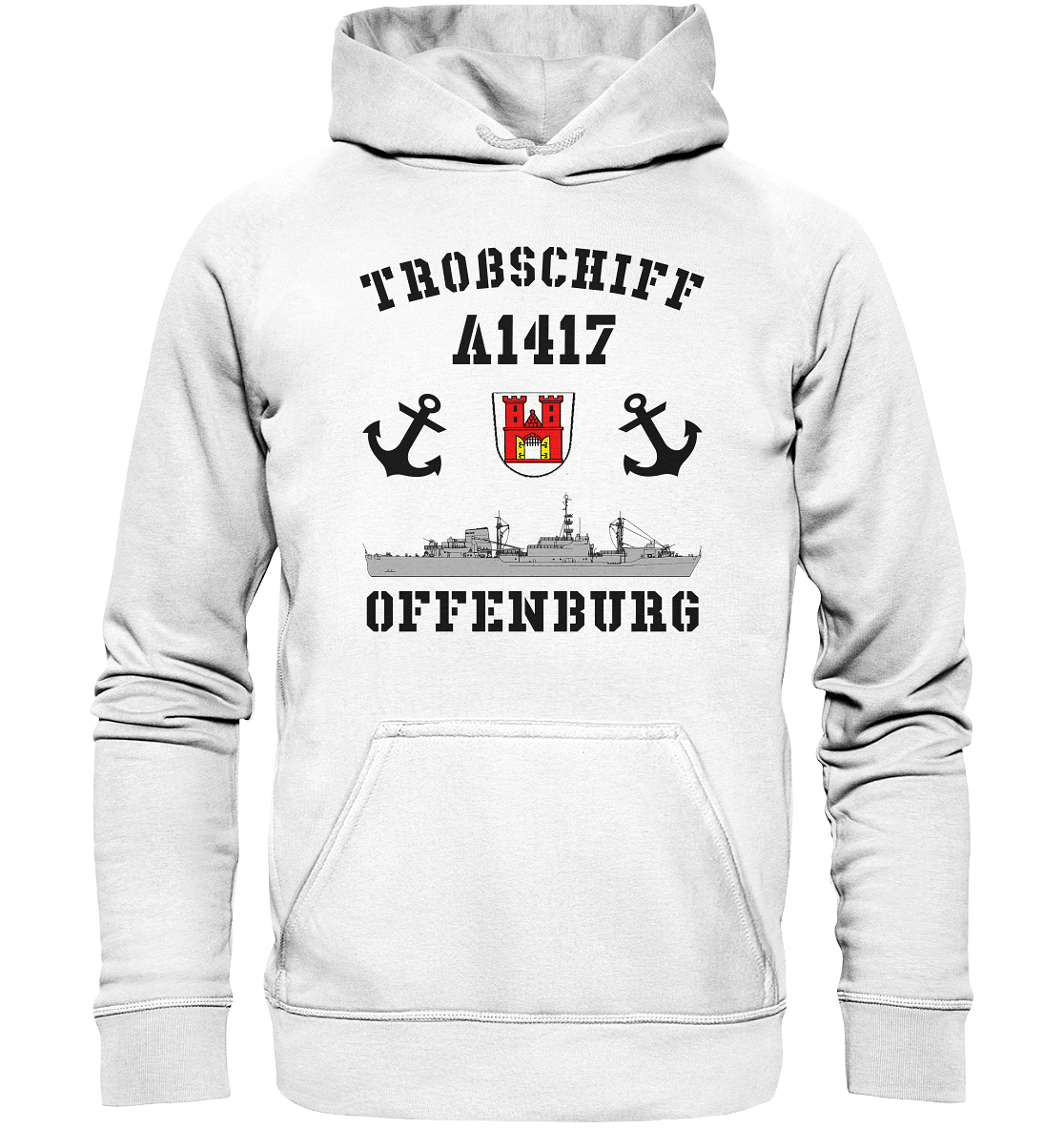 Troßschiff A1417 OFFENBURG - Basic Unisex Hoodie