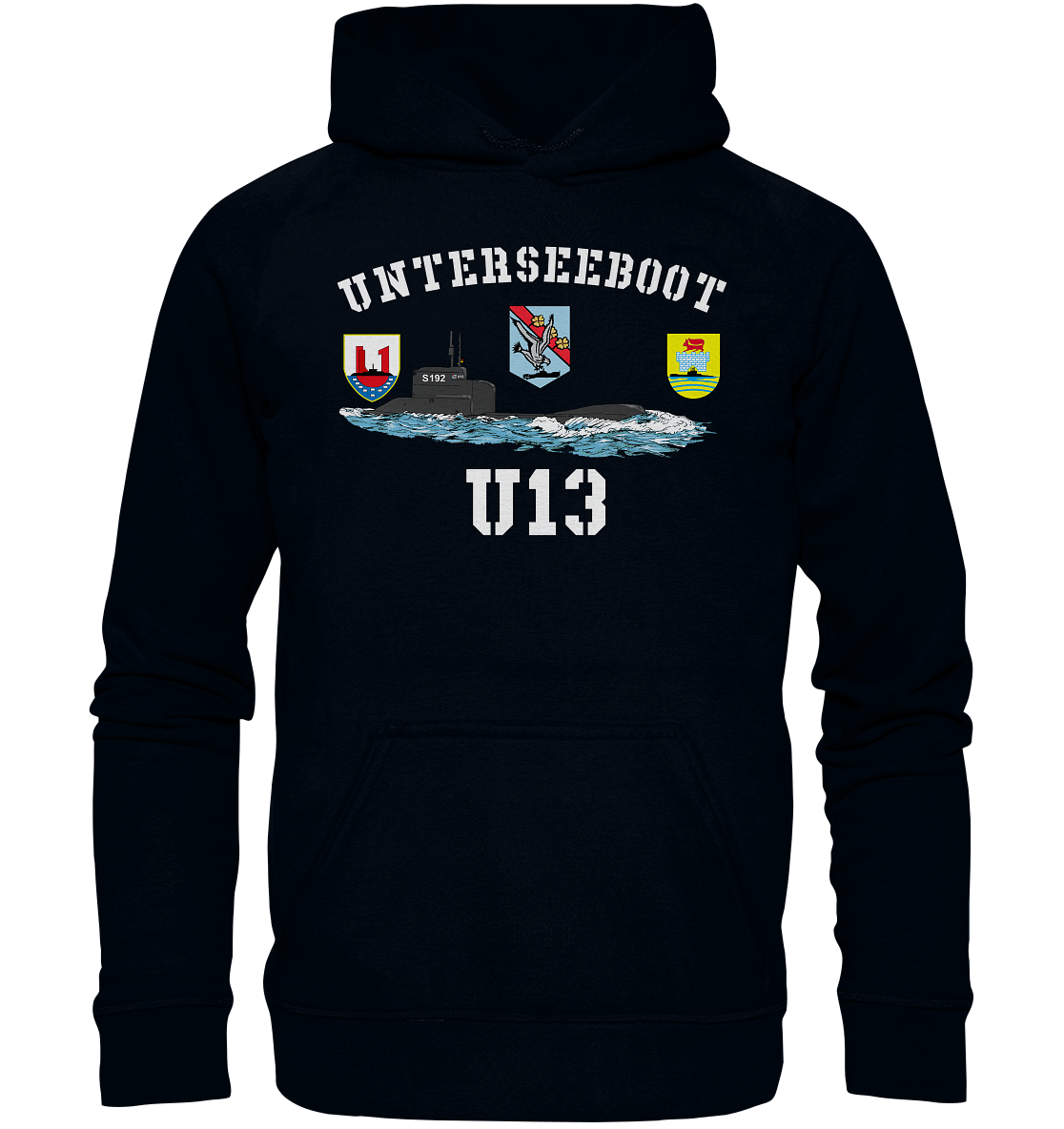 Unterseeboot U13 - Basic Unisex Hoodie XL