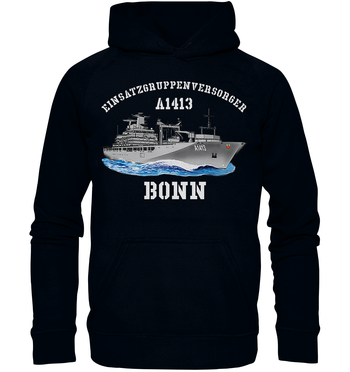 EGV A1413 BONN - Basic Unisex Hoodie XL