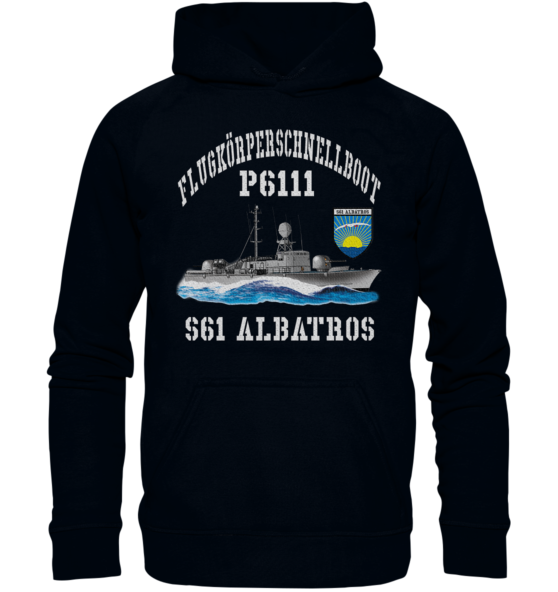 S61 ALBATROS - Basic Unisex Hoodie XL
