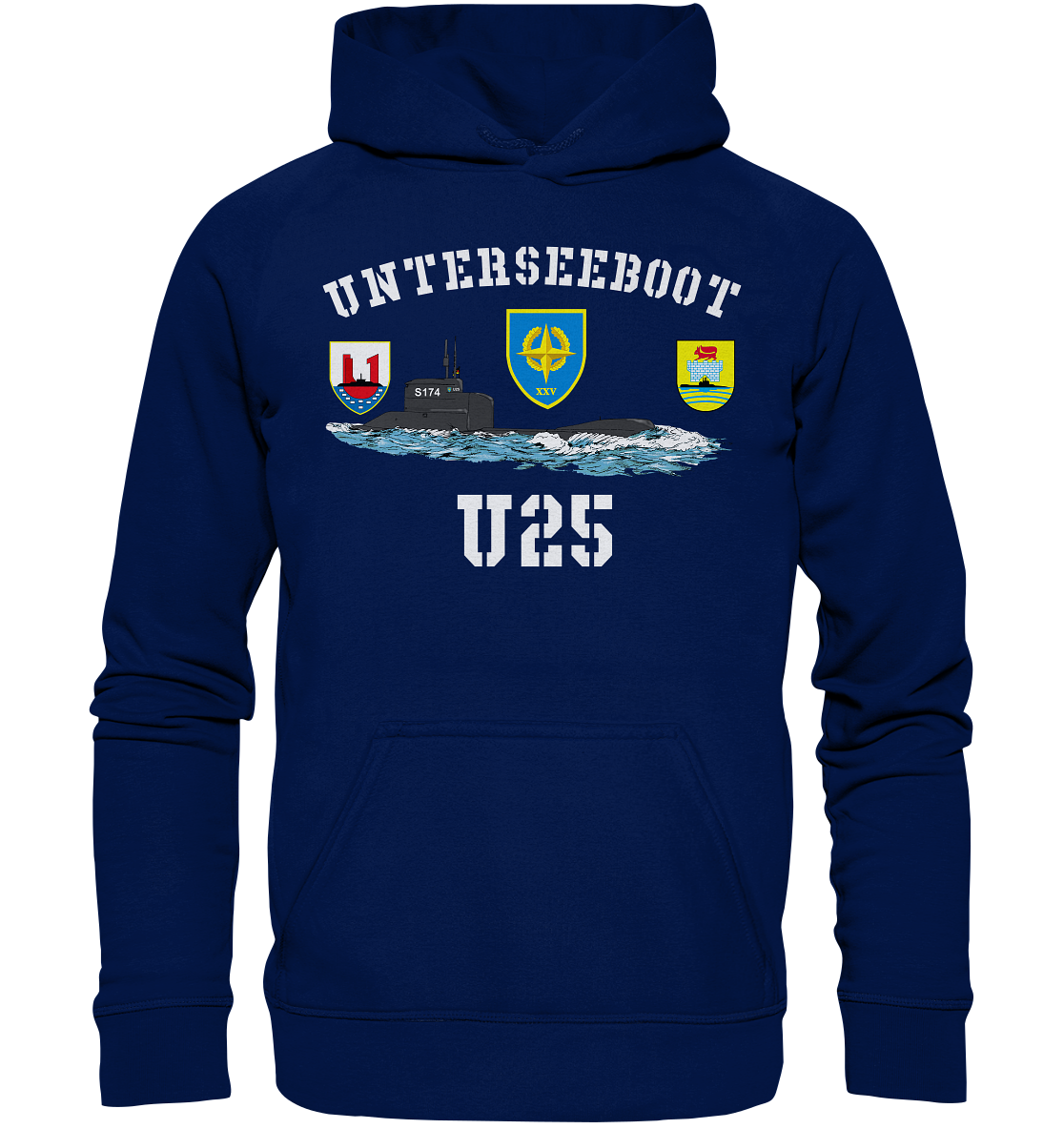 Unterseeboot U25 - Basic Unisex Hoodie XL