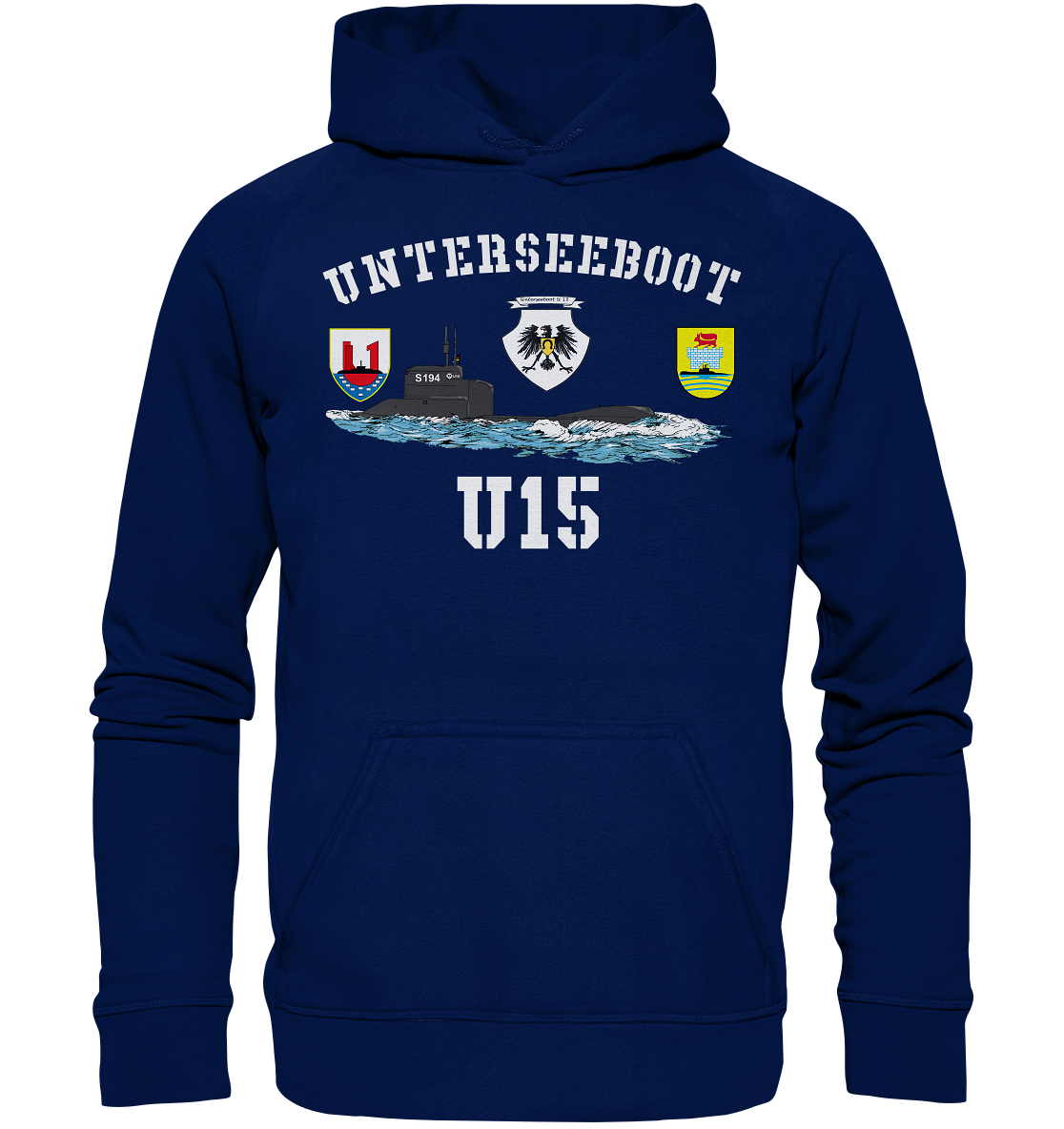 Unterseeboot U15 - Basic Unisex Hoodie XL