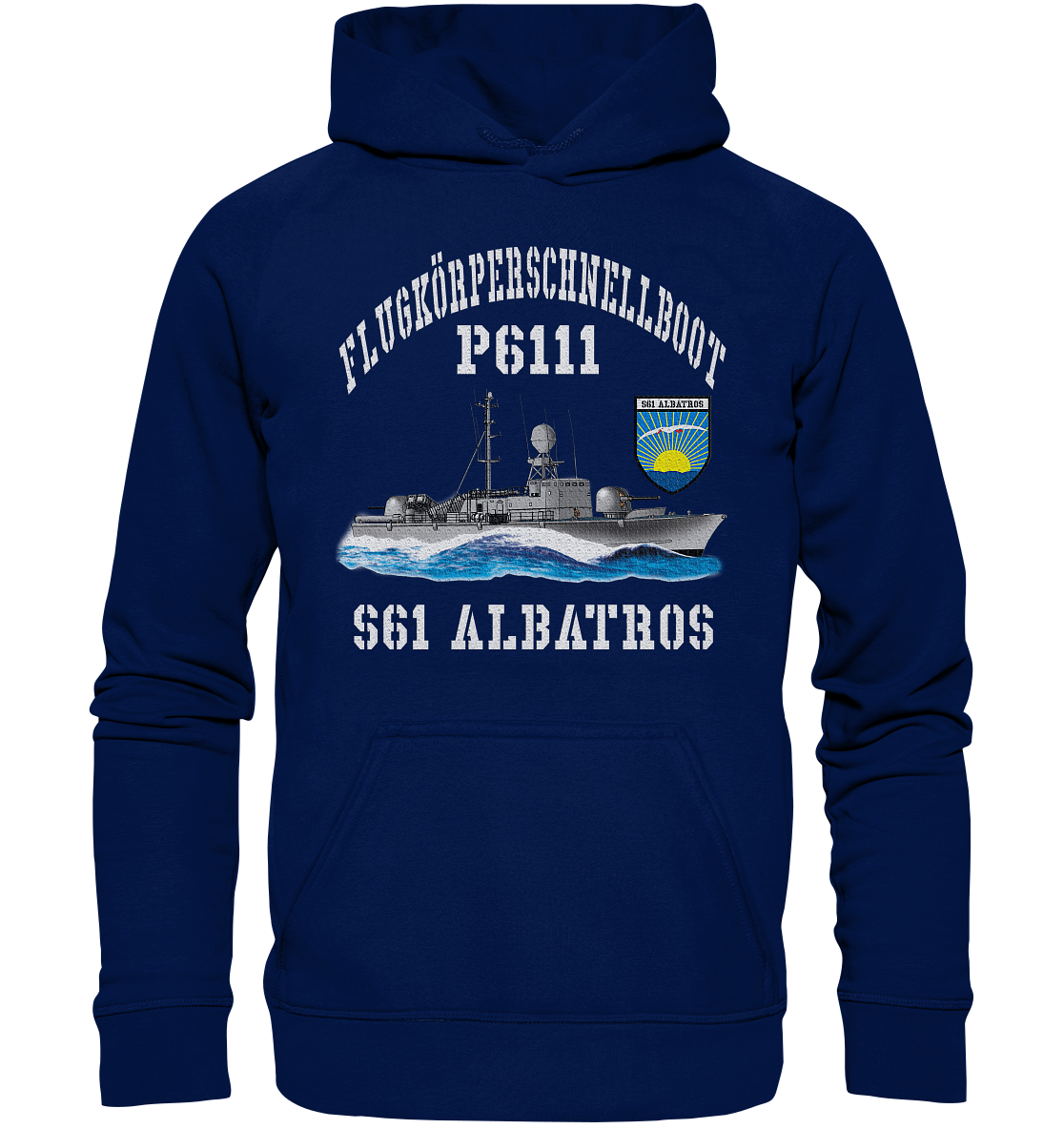 S61 ALBATROS - Basic Unisex Hoodie XL