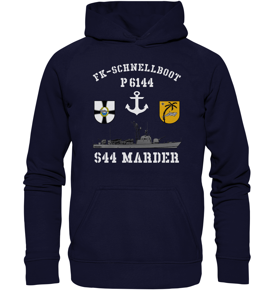 P6144 S44 MARDER - Basic Unisex Hoodie XL