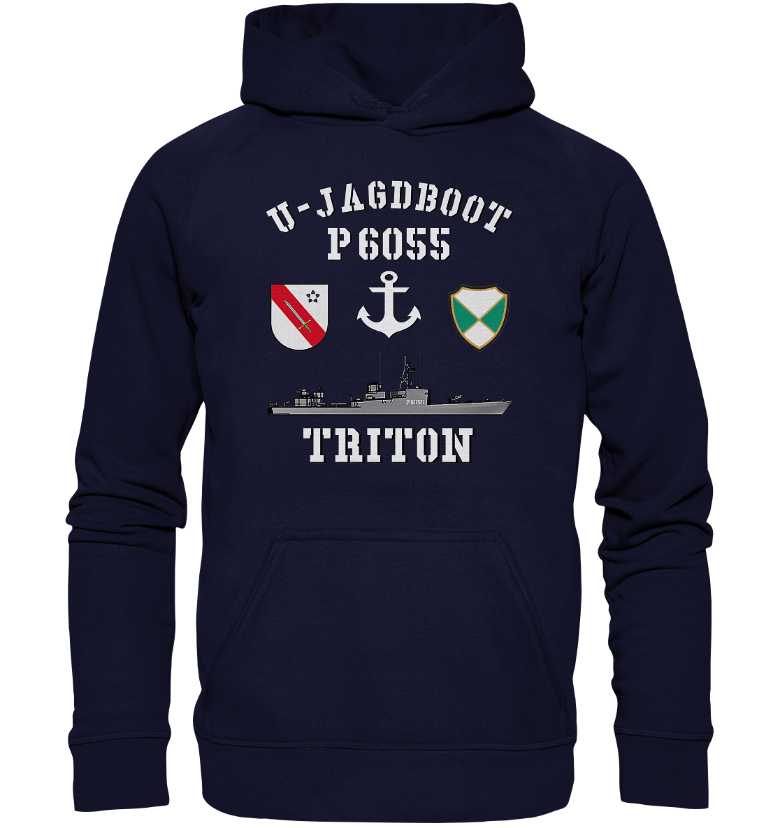U-Jagdboot P6055 TRITON Anker - Basic Unisex Hoodie XL
