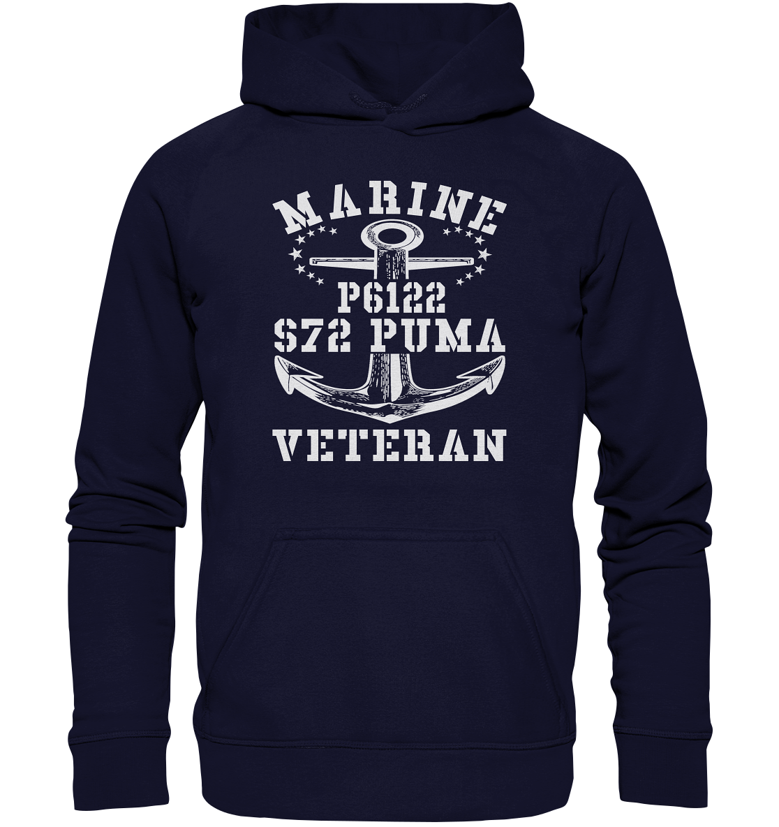 FK-Schnellboot P6122 P.U.M.A. Marine Veteran - Basic Unisex Hoodie XL
