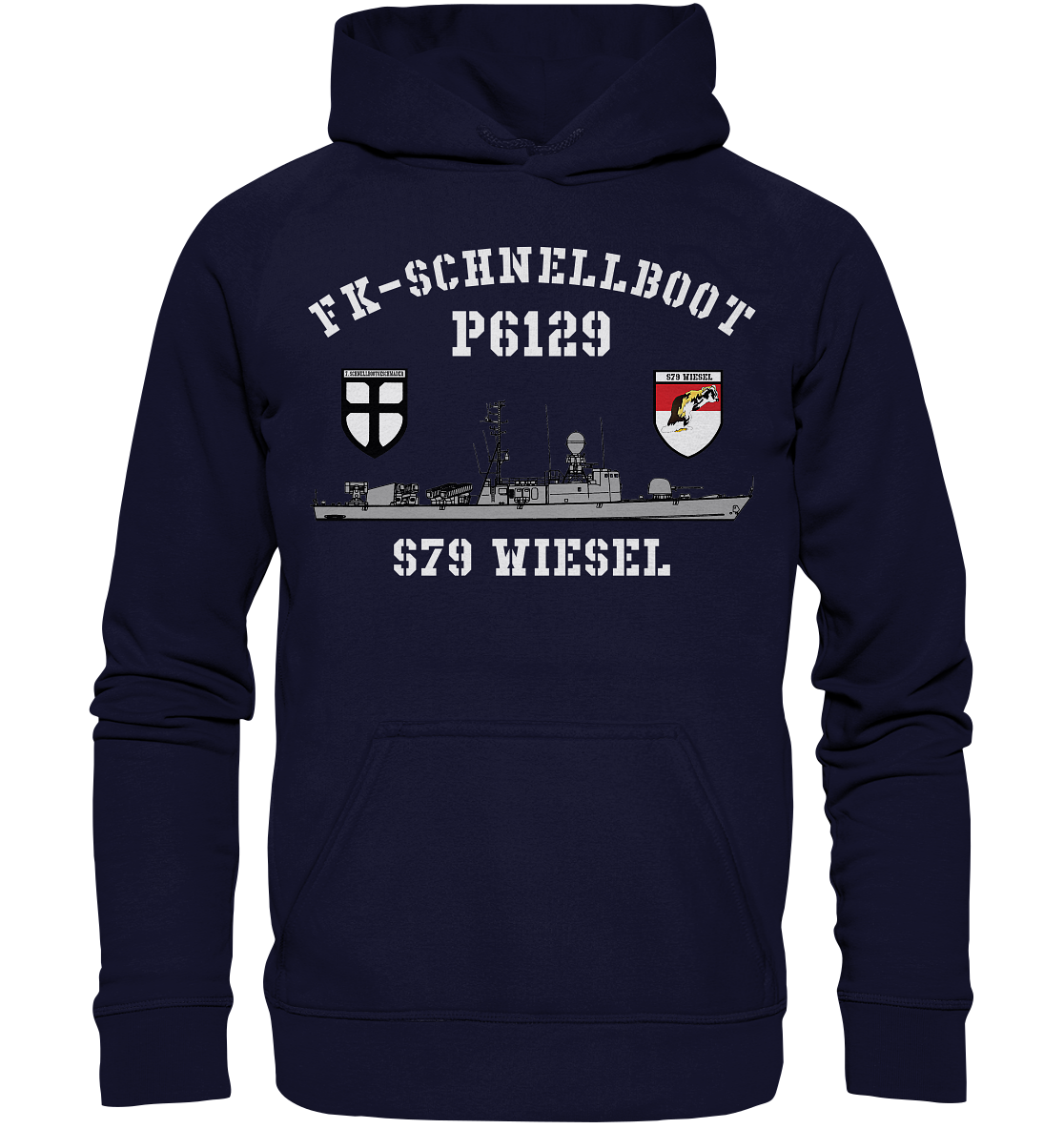 P6129 S79 WIESEL 7.SG - Basic Unisex Hoodie XL