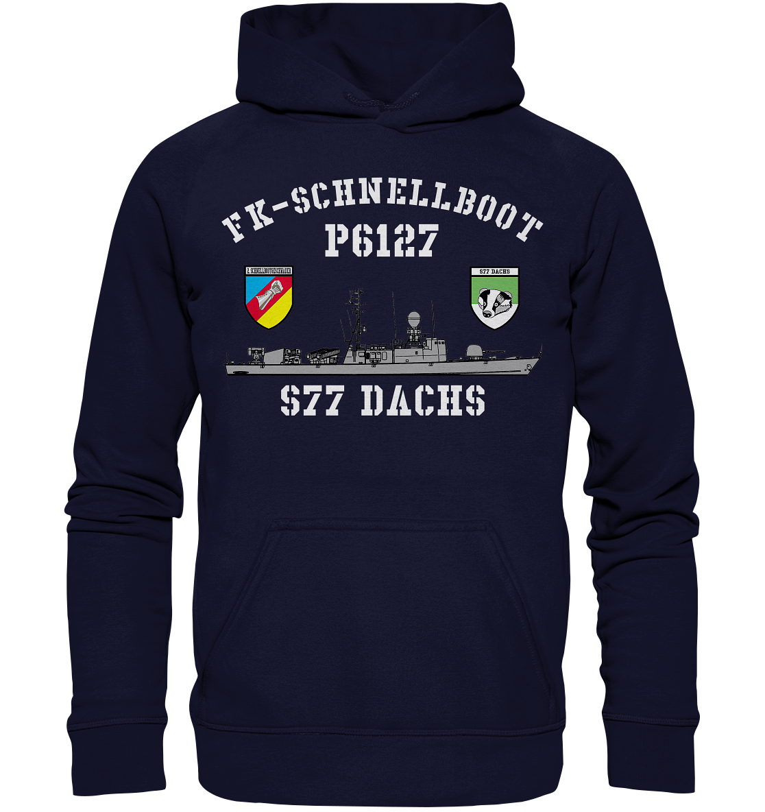P6127 S77 DACHS 2.SG - Basic Unisex Hoodie XL