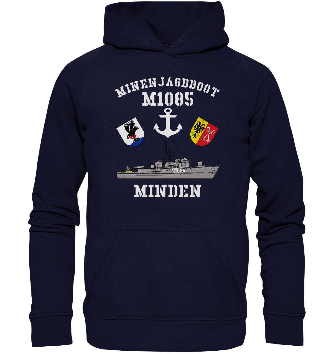 Mij.-Boot M1085 MINDEN - Basic Unisex Hoodie XL
