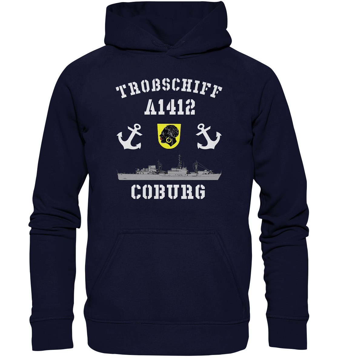 Troßschiff A1412 COBURG - Basic Unisex Hoodie XL