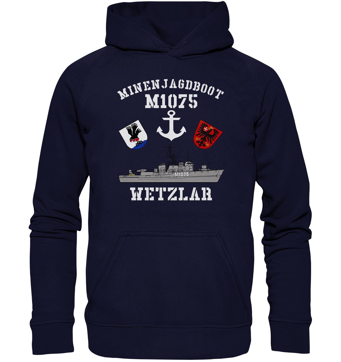 Mij.-Boot M1075 WETZLAR - Basic Unisex Hoodie XL