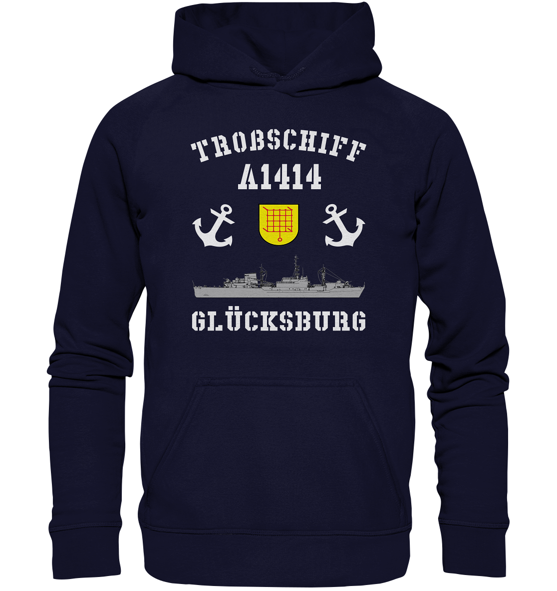 Troßschiff A1414 GLÜCKSBURG - Basic Unisex Hoodie XL