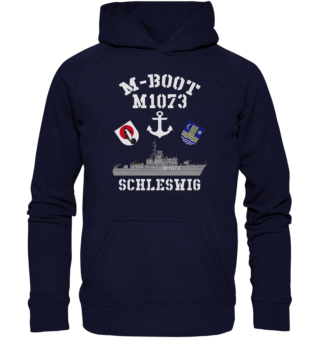 M-Boot M1073 SCHLESWIG Anker (HL) - Basic Unisex Hoodie XL