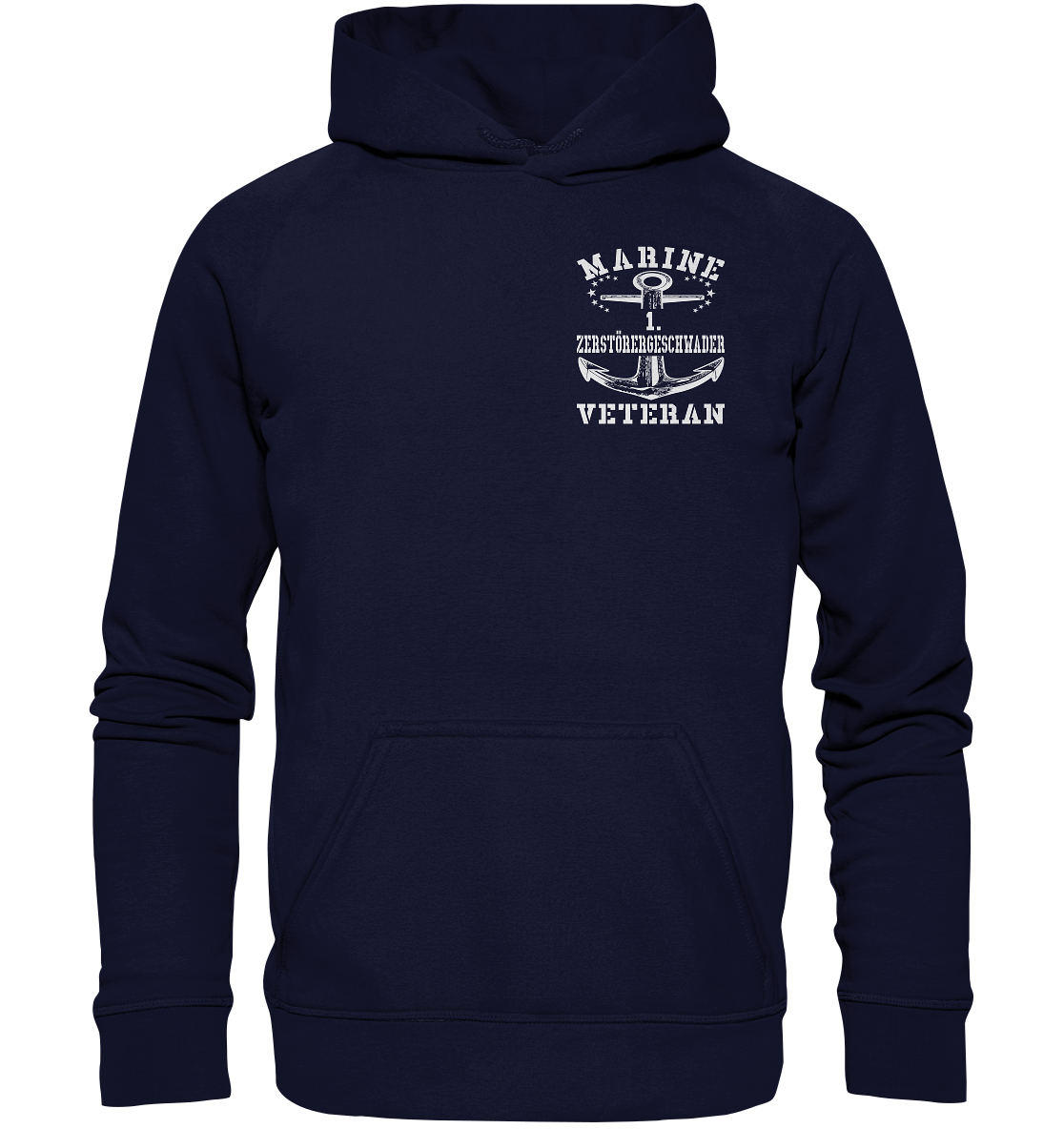 1. Zerstörergeschwader Marine Veteran - Basic Unisex Hoodie XL