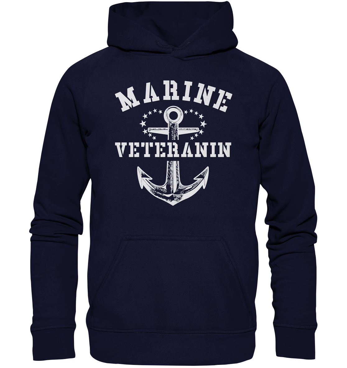 Marine Veteranin - Basic Unisex Hoodie XL