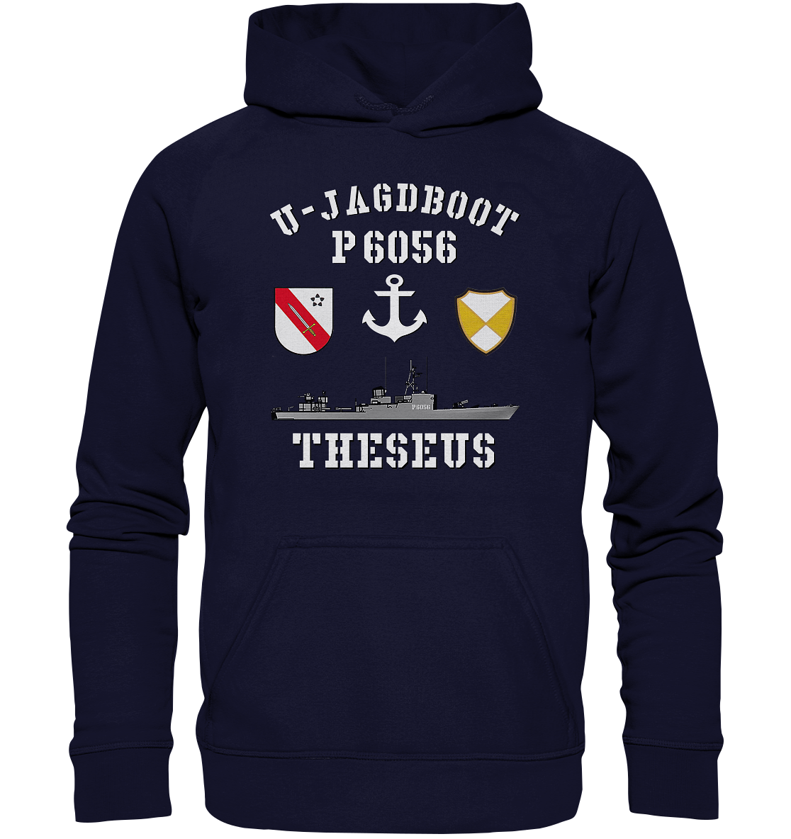 U-Jagdboot P6056 THESEUS Anker - Basic Unisex Hoodie XL