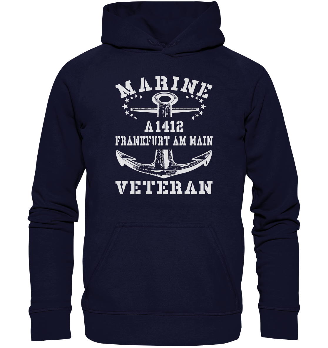 EGV A1412 FRANKFURT AM MAIN Marine Veteran - Basic Unisex Hoodie XL