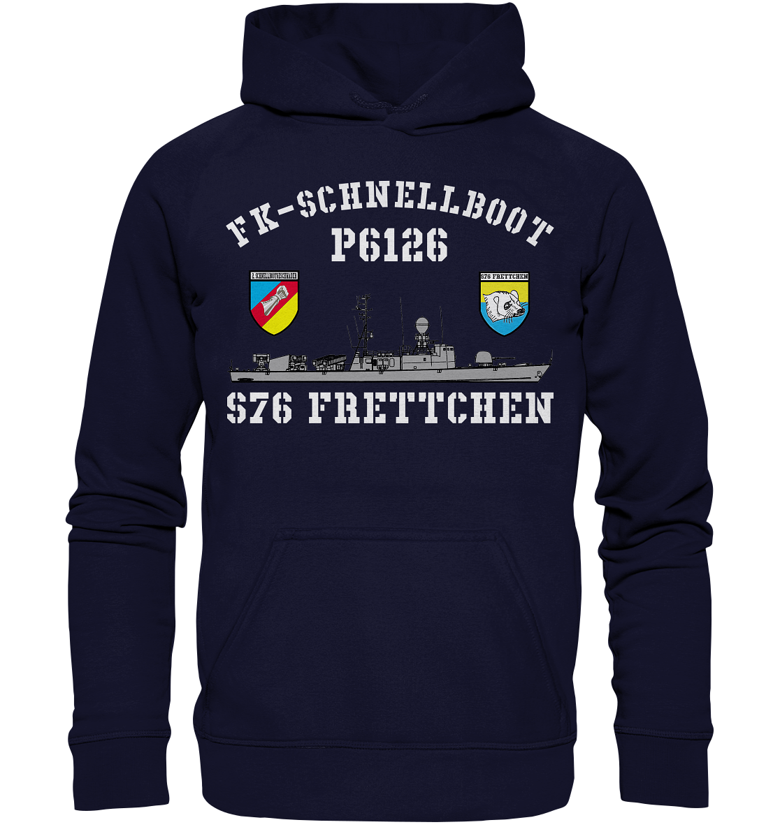 P6126 S76 FRETTCHEN 2.SG - Basic Unisex Hoodie XL