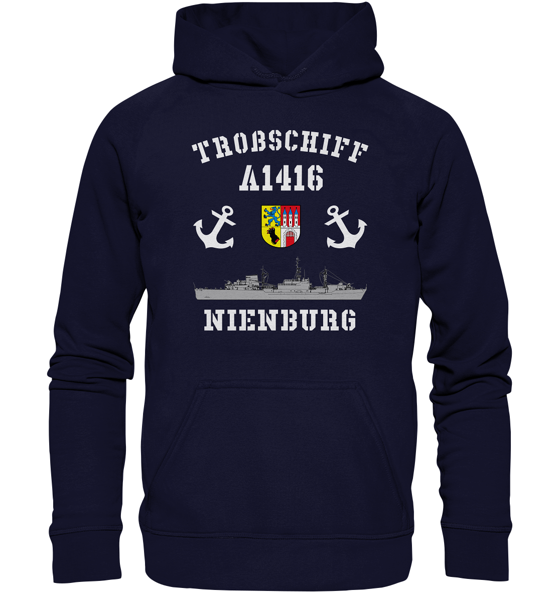 Troßschiff A1416 NIENBURG - Basic Unisex Hoodie XL