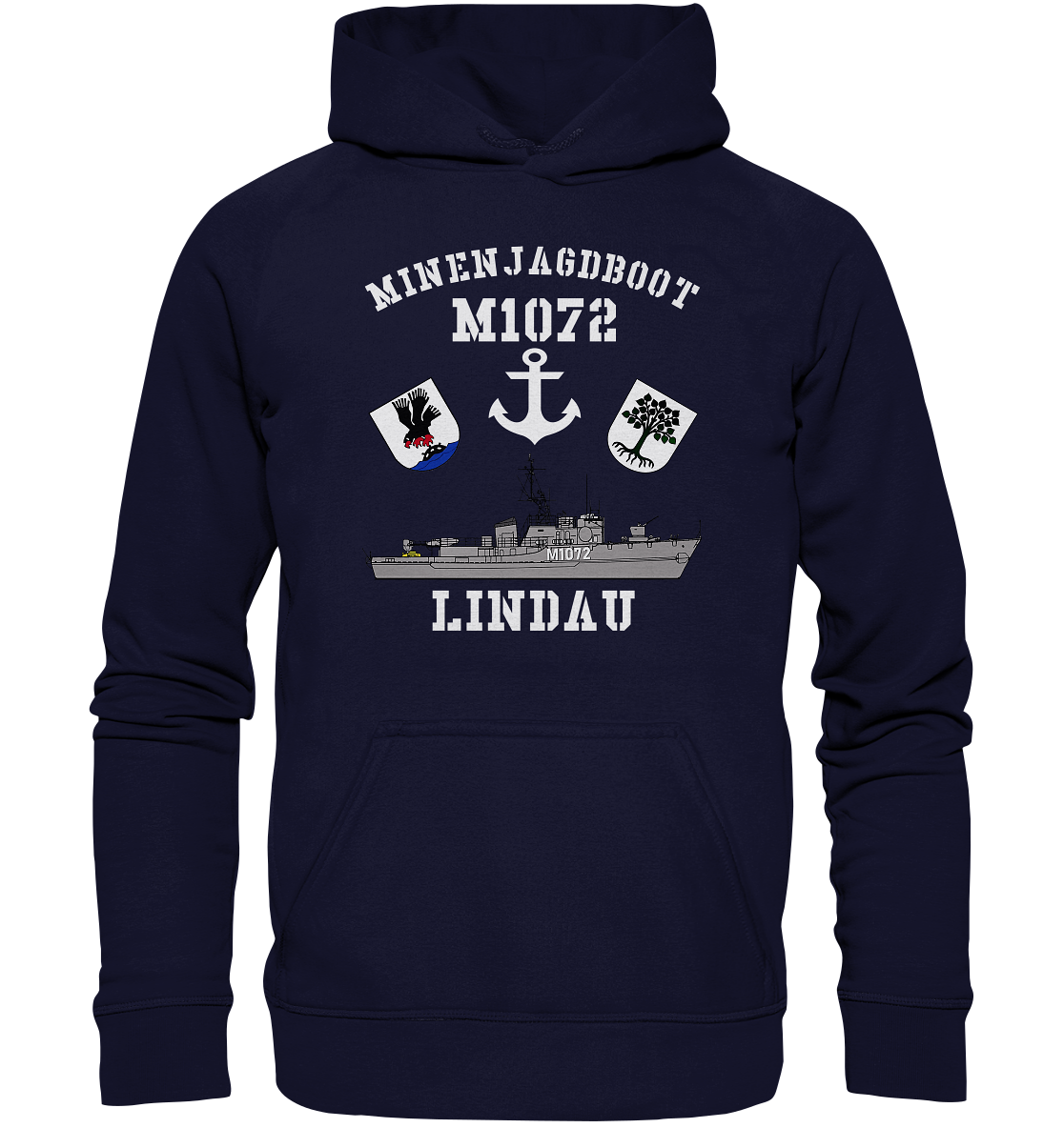 Mij.-Boot M1072 LINDAU - Basic Unisex Hoodie XL