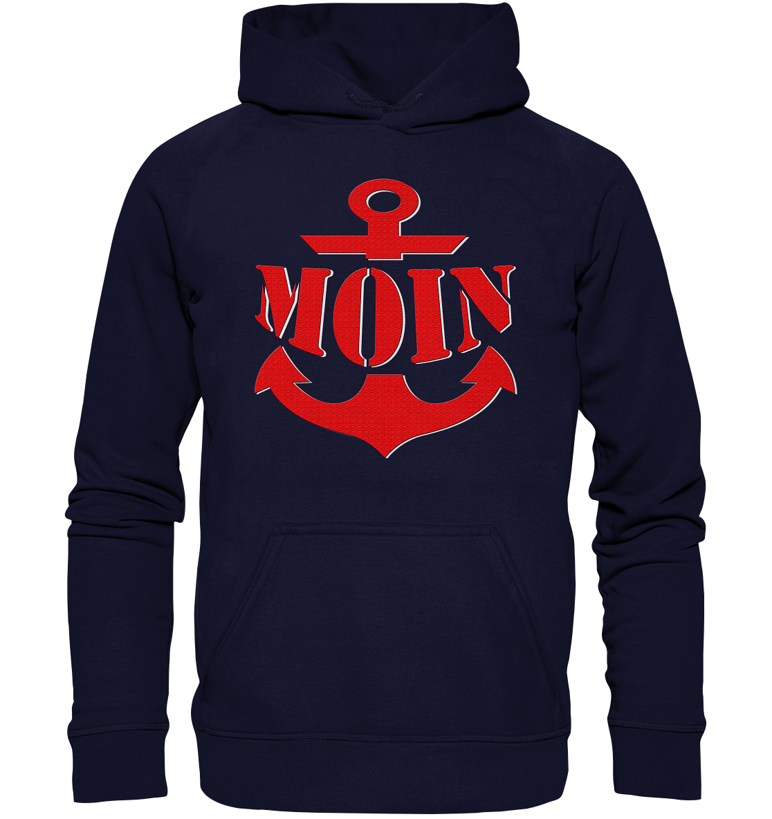 MOIN Anker - Basic Unisex Hoodie XL