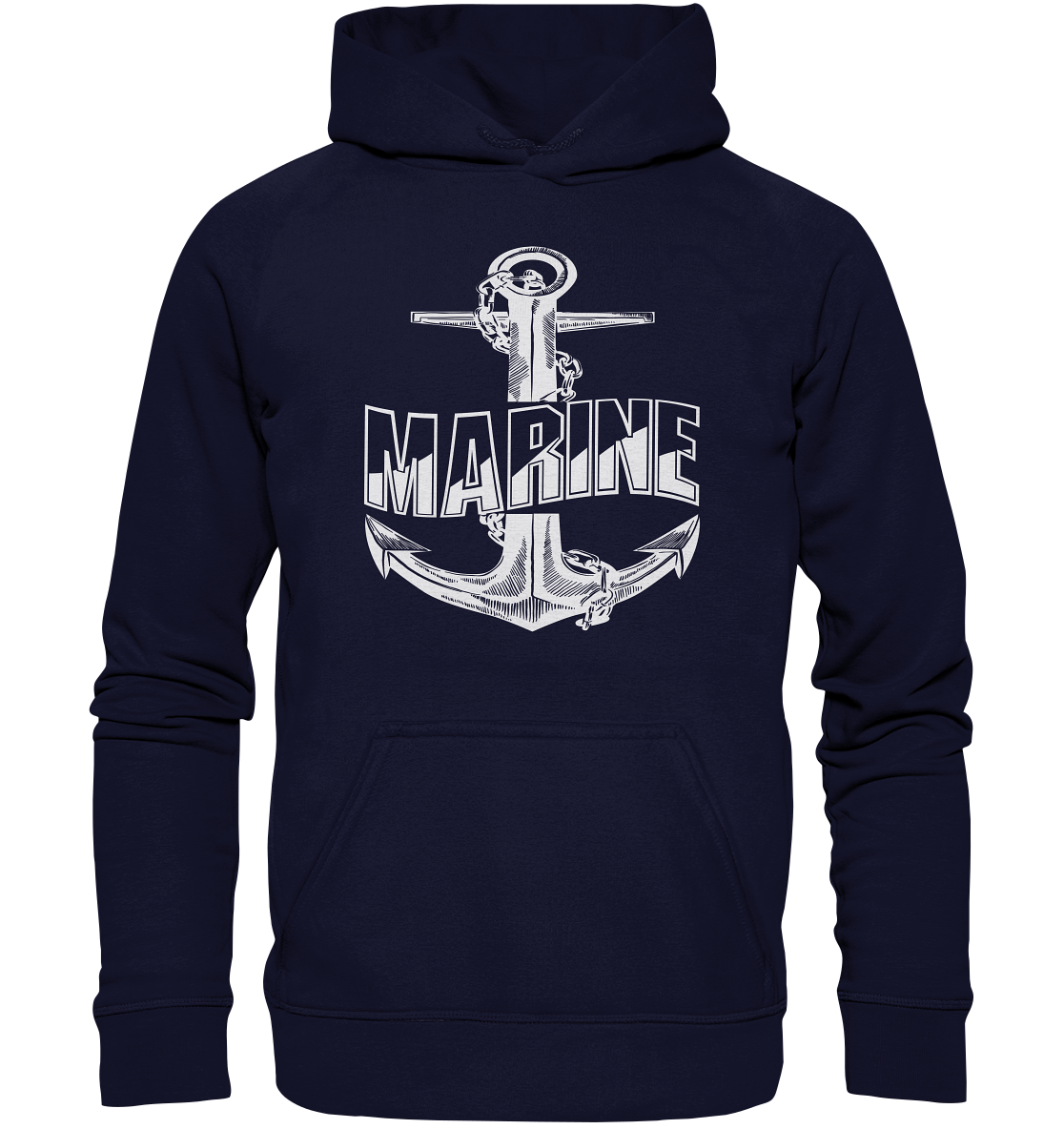 Anker MARINE - Basic Unisex Hoodie XL
