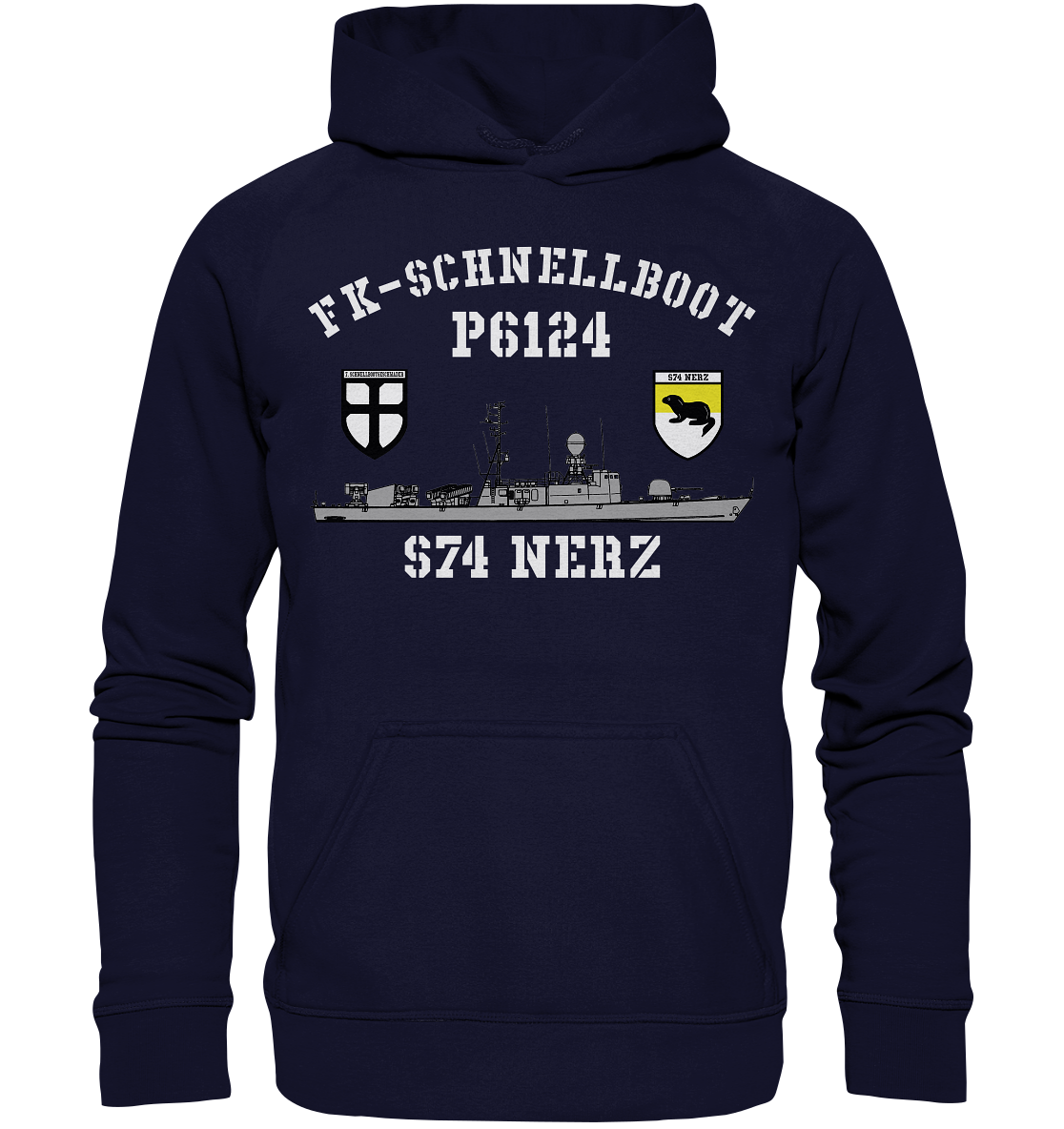 P6124 S74 NERZ 7.SG - Basic Unisex Hoodie XL