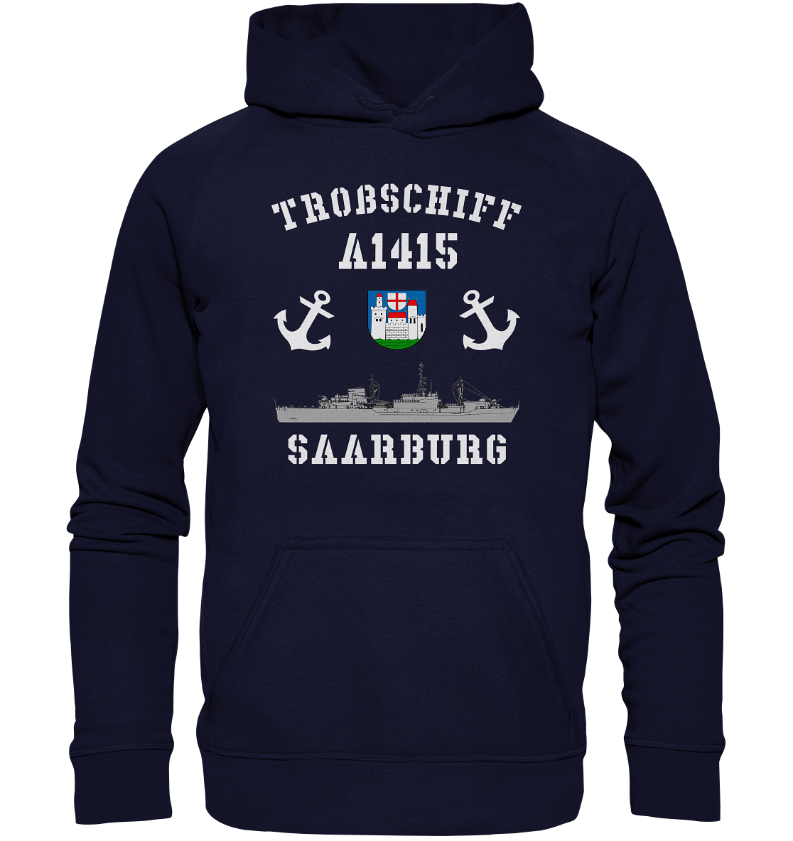 Troßschiff A1415 SAARBURG - Basic Unisex Hoodie XL