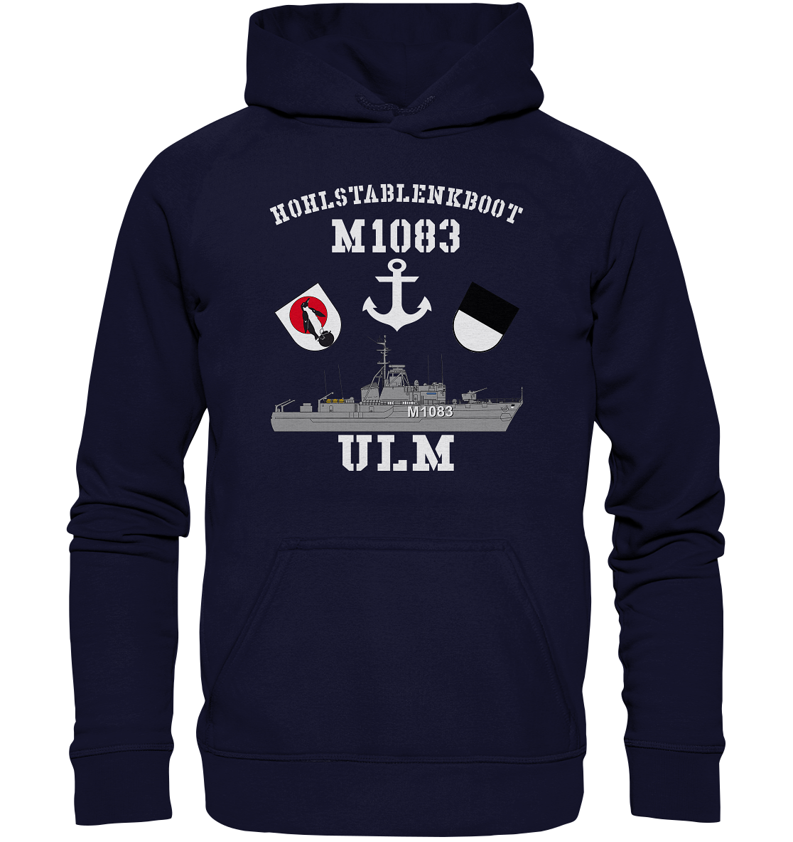 M1083 HL-Boot ULM - Basic Unisex Hoodie XL