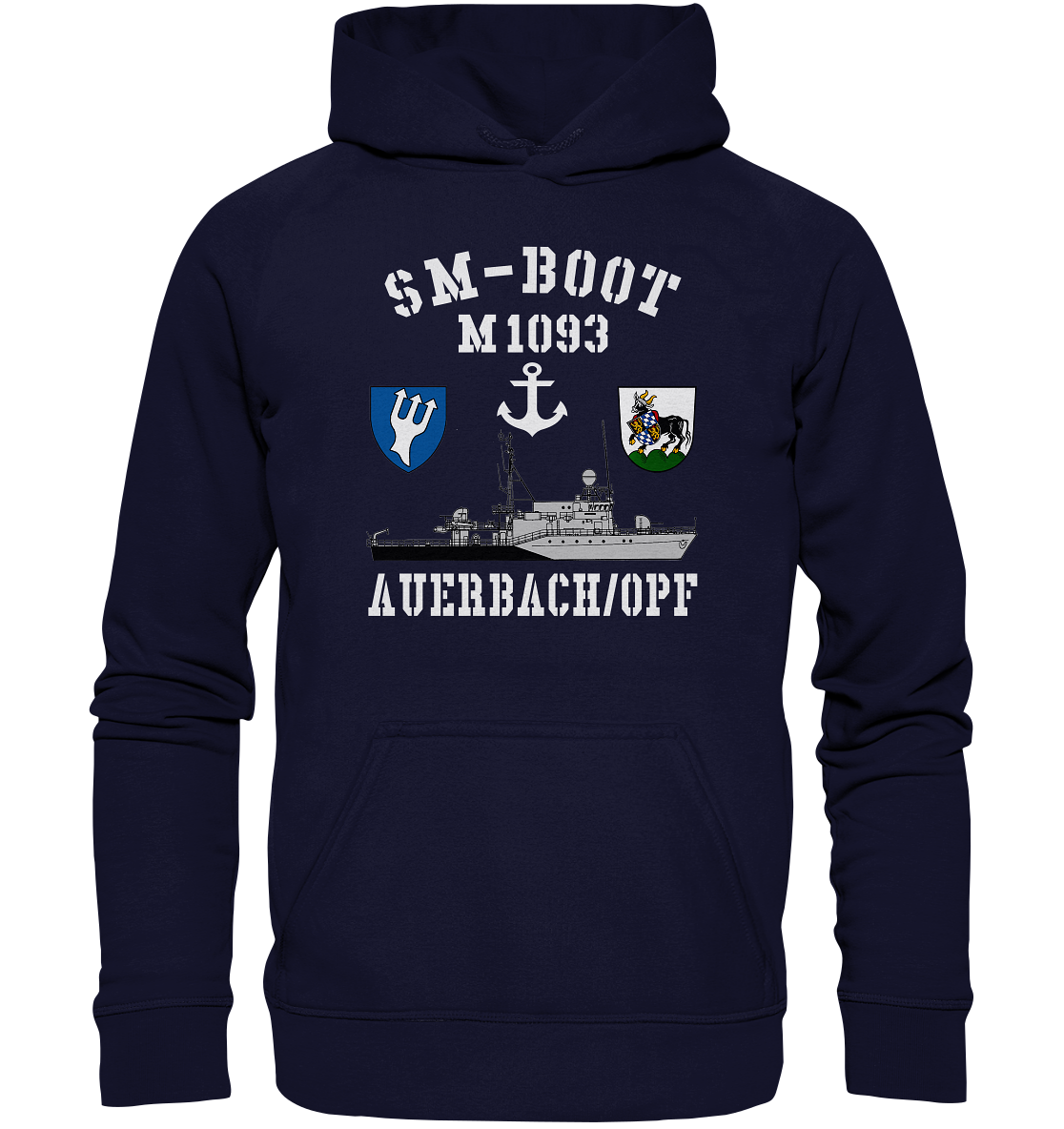 SM-Boot M1093 AUERBACH/OPF Anker - Basic Unisex Hoodie XL
