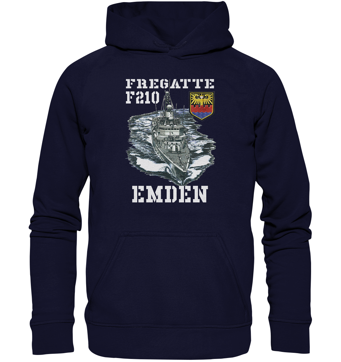 Fregatte F210 EMDEN - Basic Unisex Hoodie XL