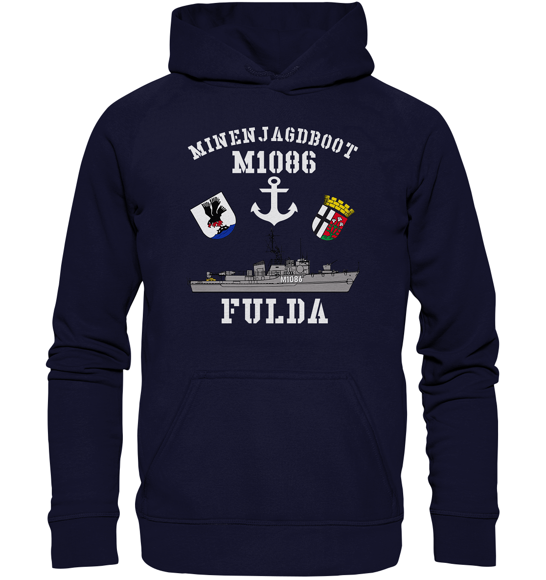 Mij.-Boot M1086 FULDA - Basic Unisex Hoodie XL