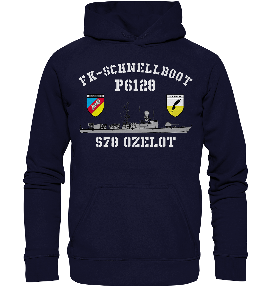 P6128 S78 OZELOT 2.SG - Basic Unisex Hoodie XL