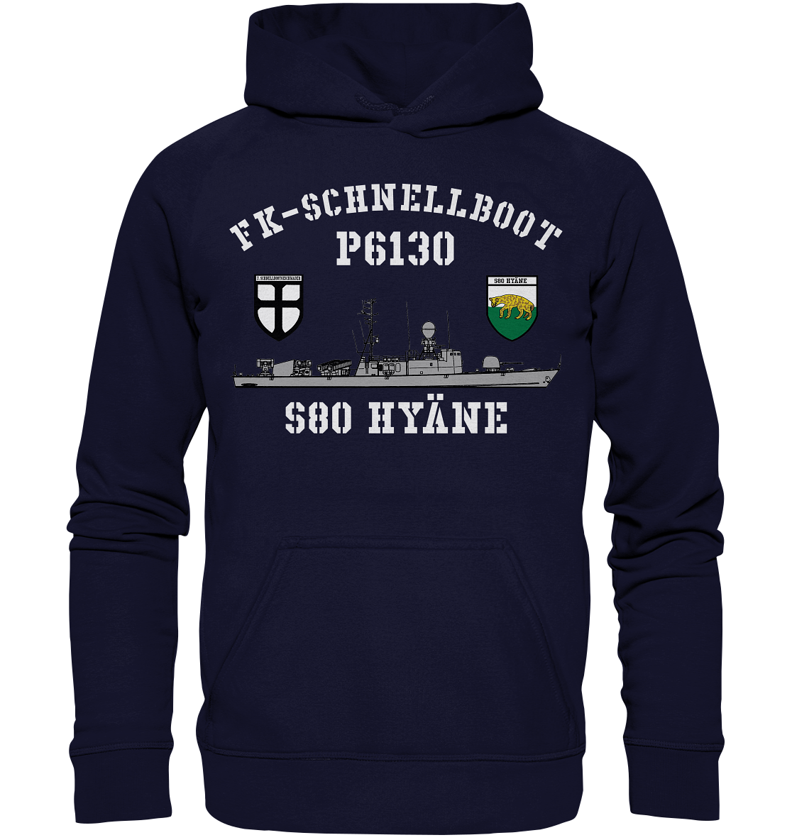 P6130 S80 HYÄNE 7.SG - Basic Unisex Hoodie XL