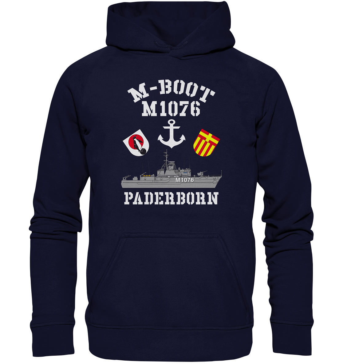 M-Boot M1076 PADERBORN Anker (HL) - Basic Unisex Hoodie XL