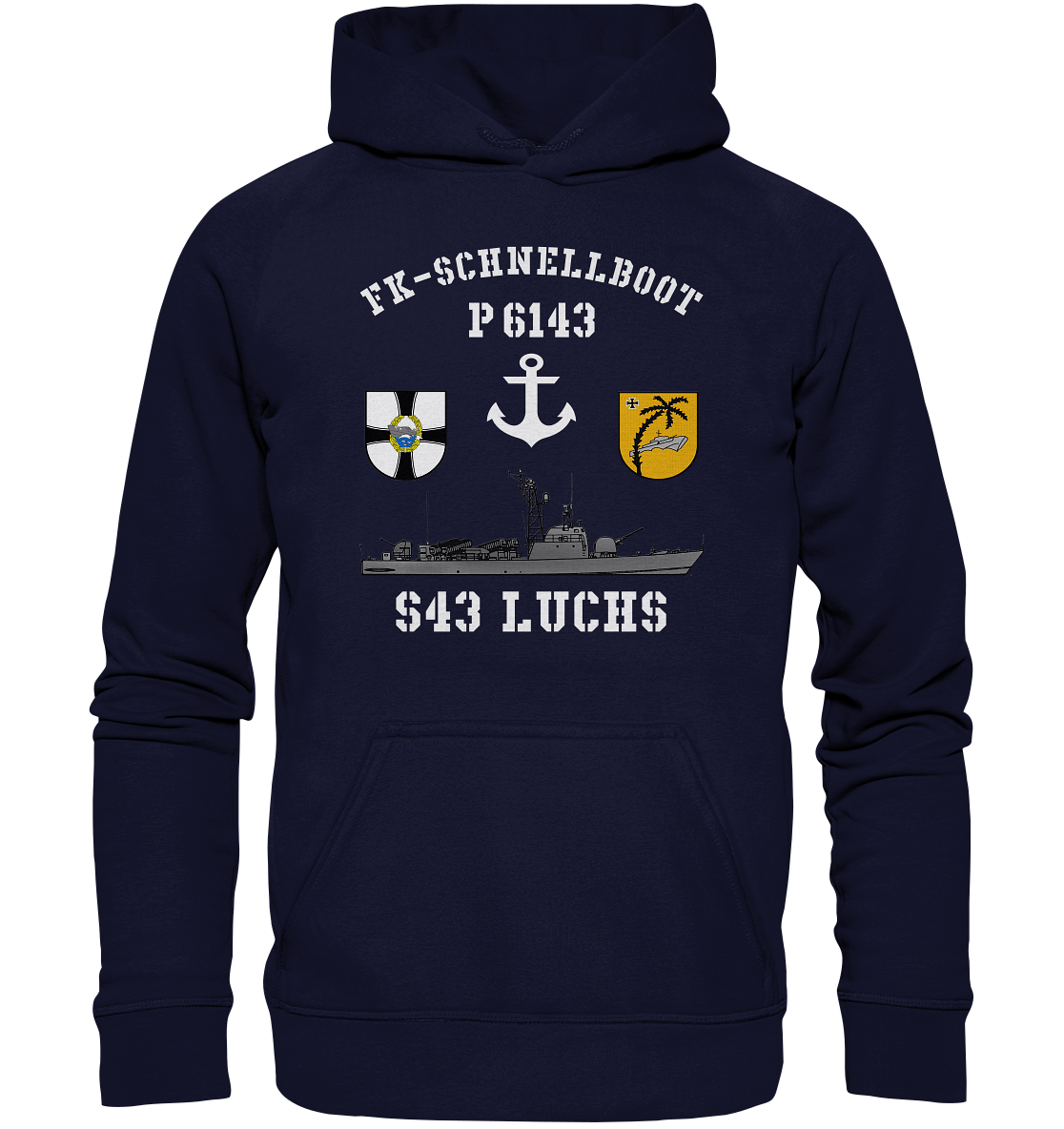 P6143 S43 LUCHS - Basic Unisex Hoodie XL