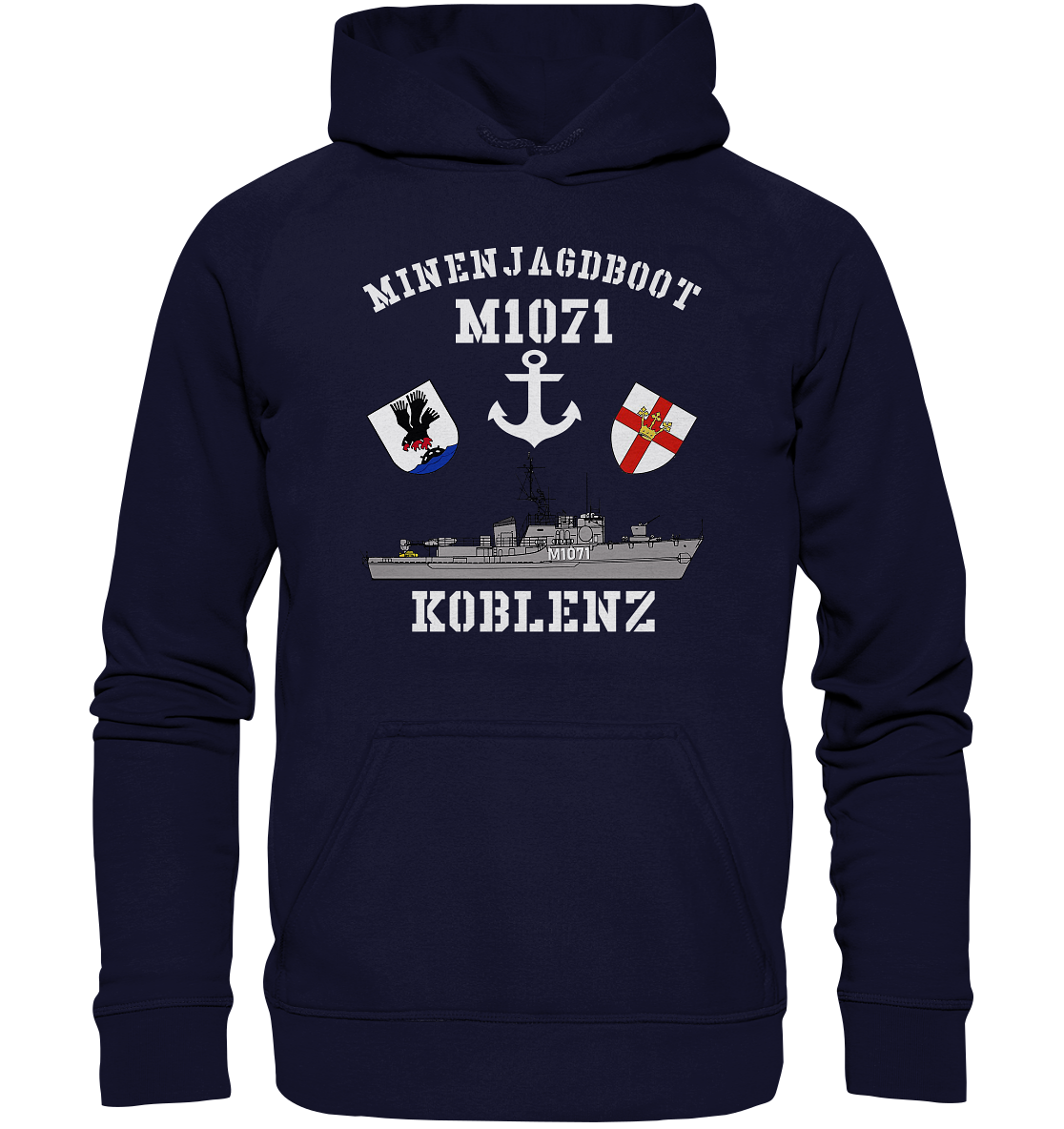 Mij.-Boot M1071 KOBLENZ - Basic Unisex Hoodie XL