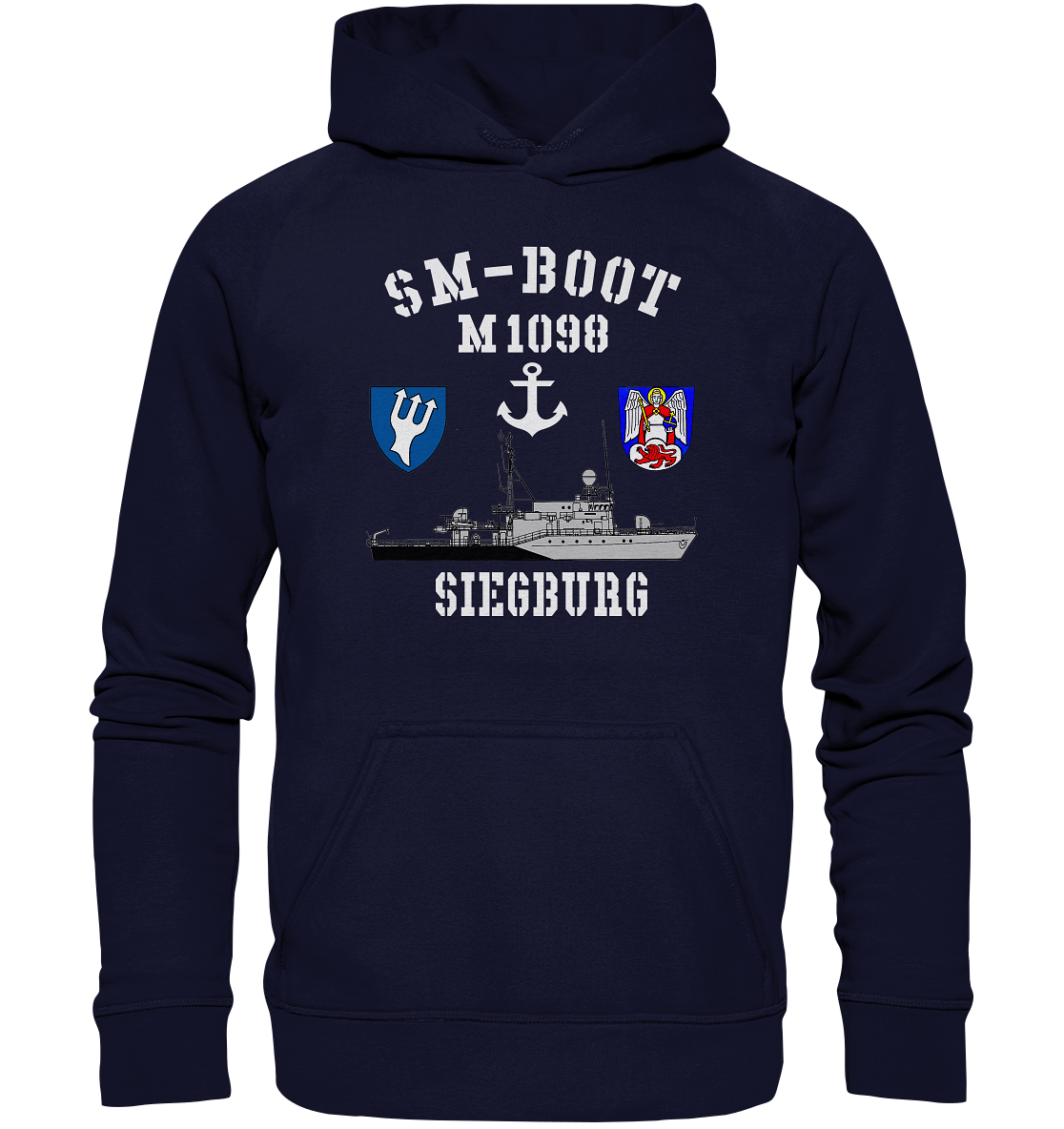 SM-Boot M1098 SIEGBURG Anker - Basic Unisex Hoodie XL