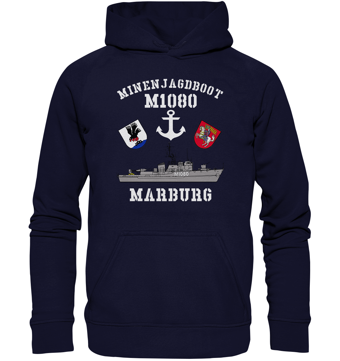 Mij.-Boot M1080 MARBURG - Basic Unisex Hoodie XL