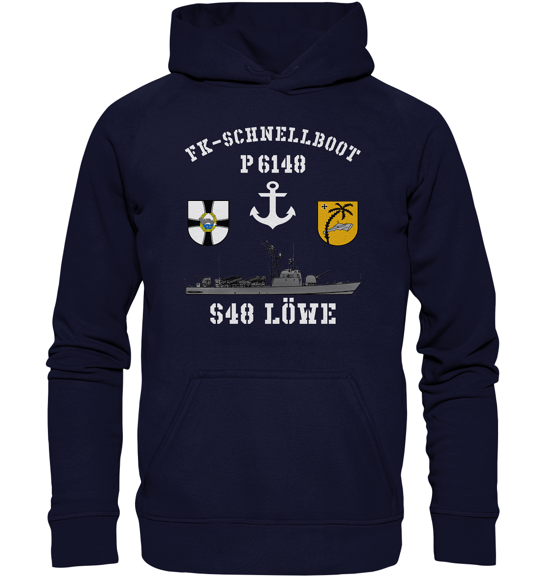 P6148 S48 LÖWE - Basic Unisex Hoodie XL