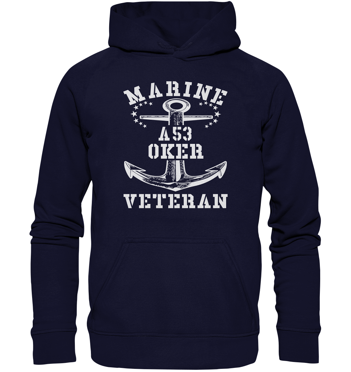 FD-Boot A53 OKER Marine Veteran - Basic Unisex Hoodie XL