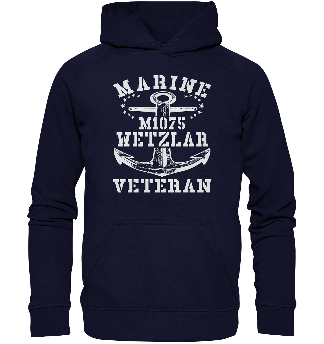 MARINE VETERAN M1075 WETZLAR - Basic Unisex Hoodie XL