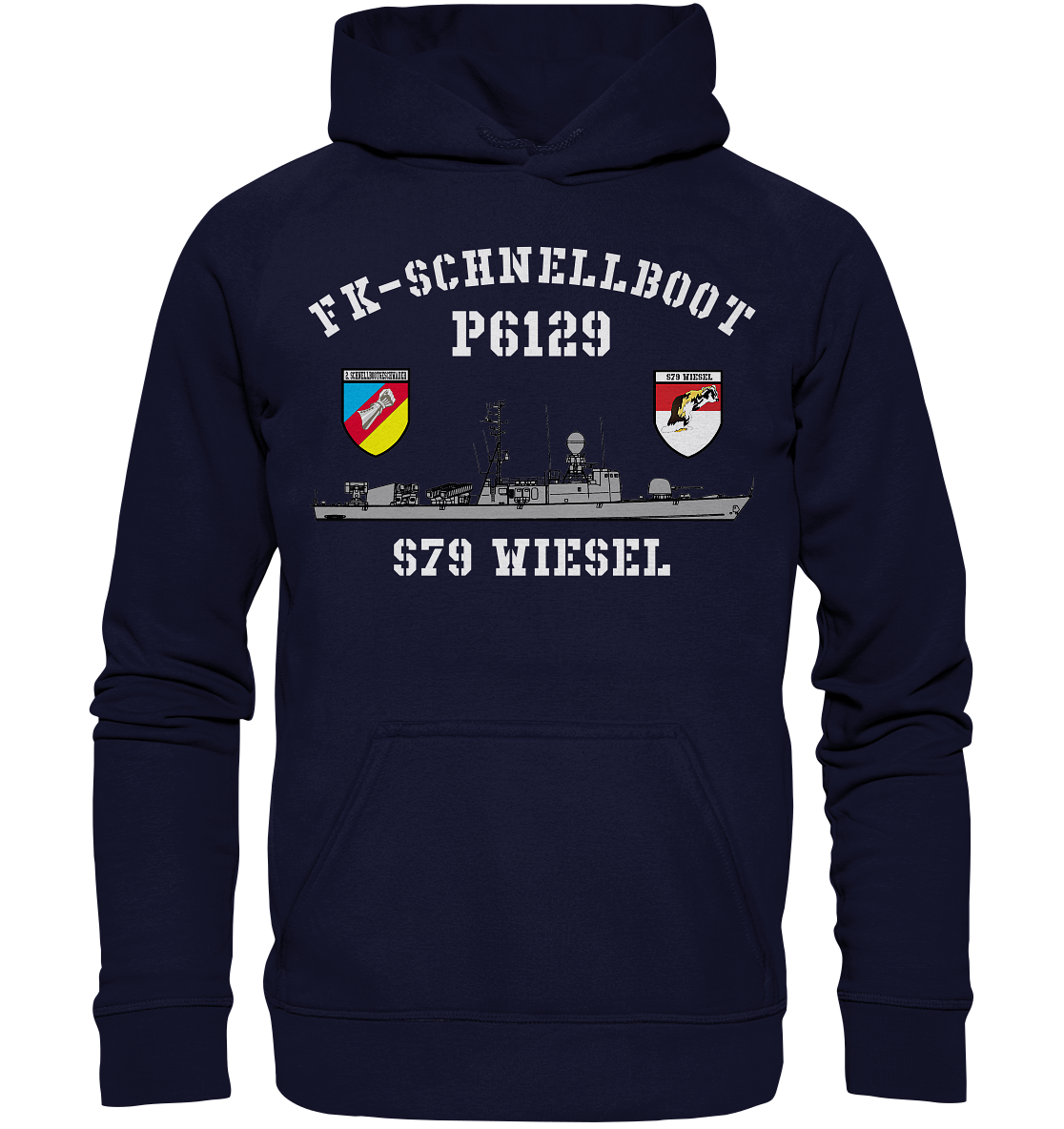 P6129 S79 WIESEL 2.SG - Basic Unisex Hoodie XL