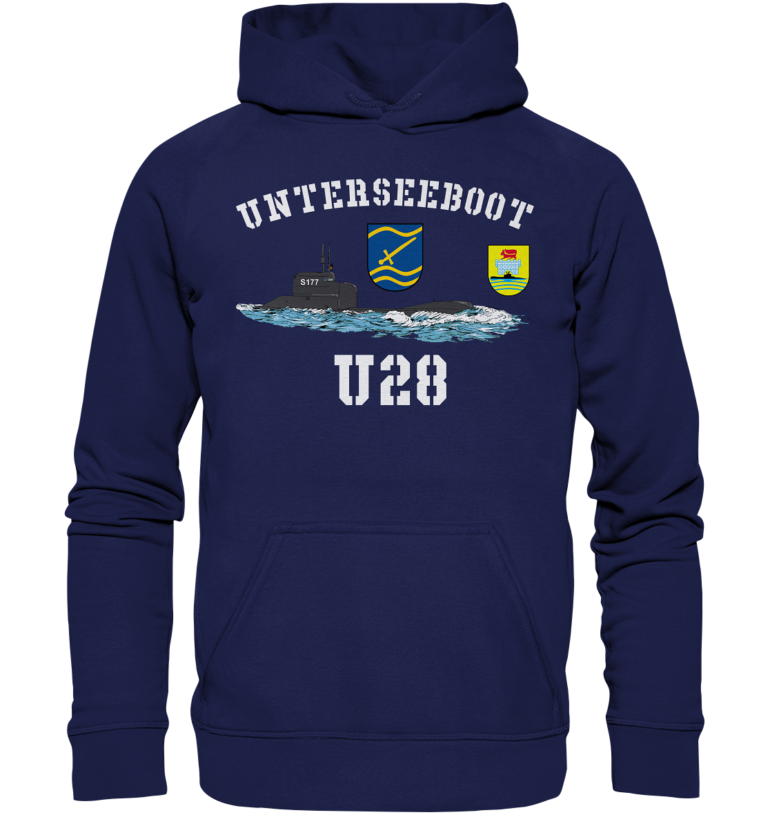Unterseeboot U28 3. UG - Basic Unisex Hoodie XL